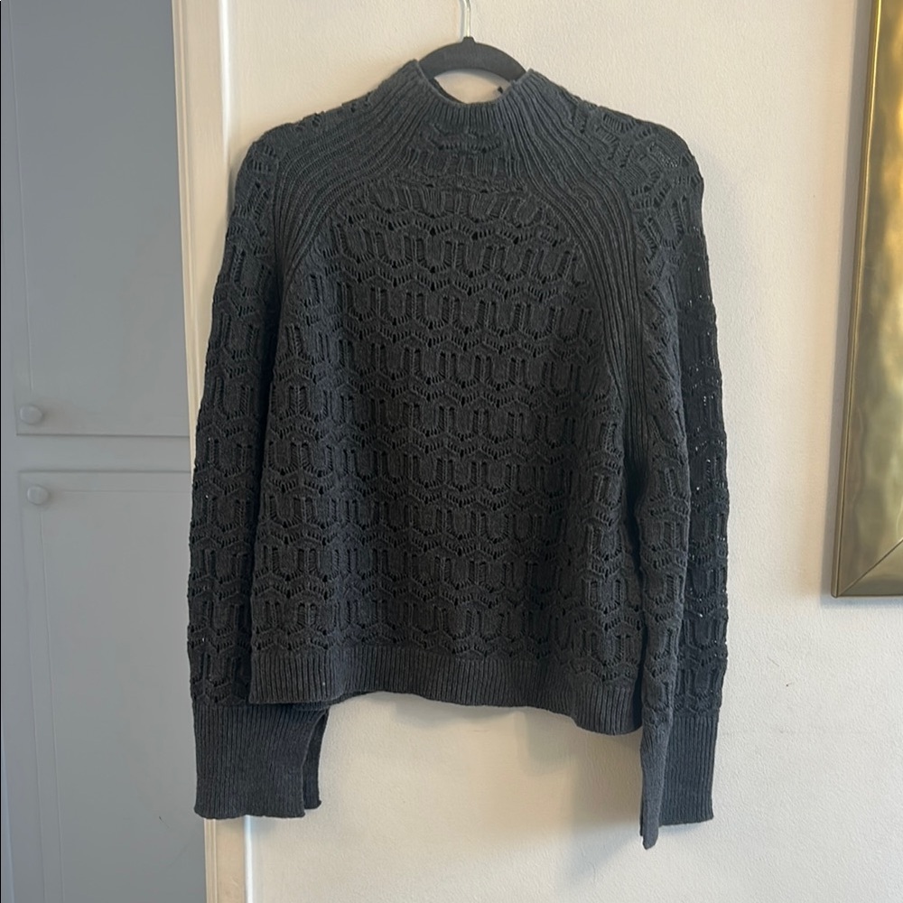 Elegant Black Knit Sweater